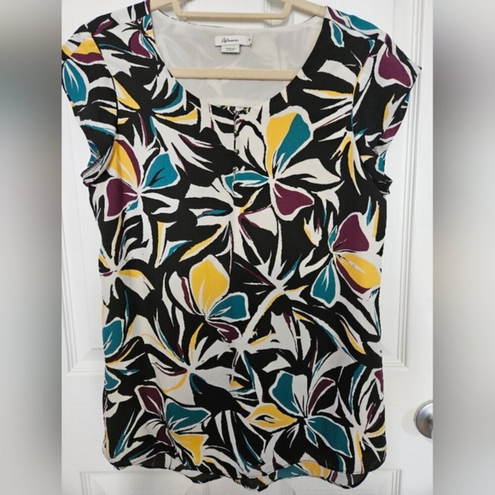Reitman's Relaxed Blouse Size M